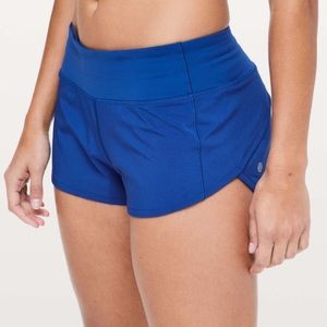 Lululemon Speed Short 2.5” Cobalt Blue